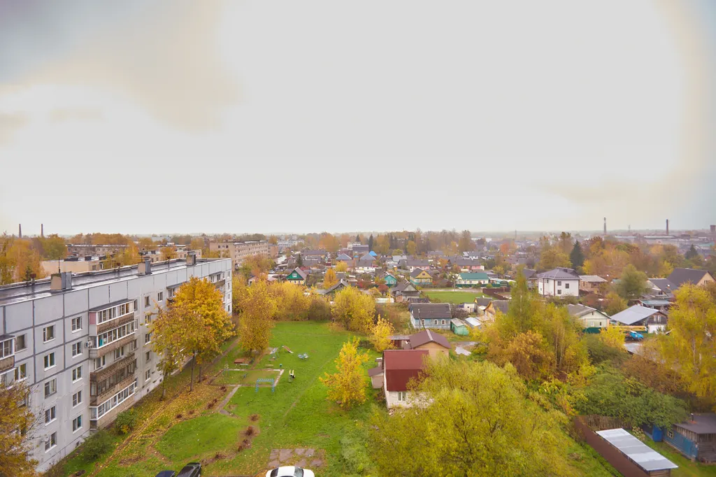 Студия на 8 этаже с балконом