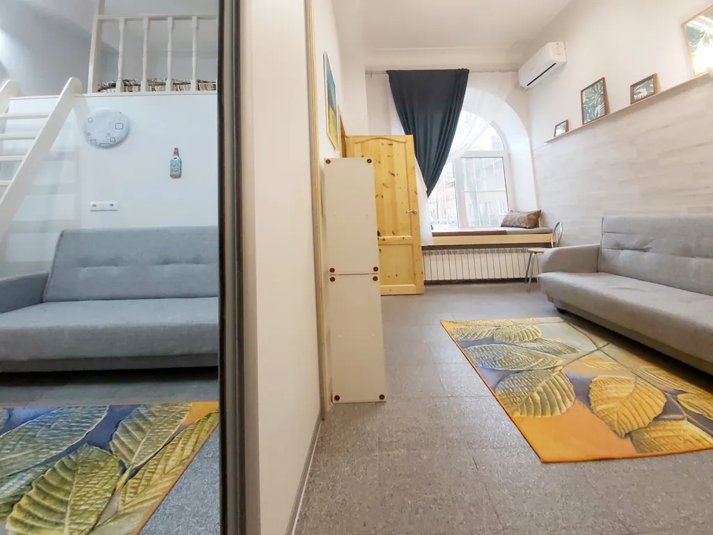 Вместительная однушка у моря