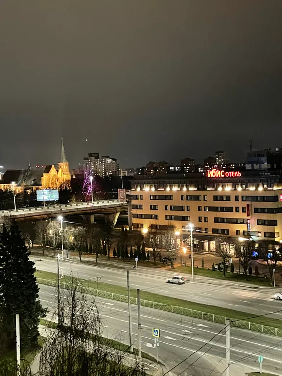 Квартира Квартира Сапфировый вечер с видом на кафедральный собор — Калининград