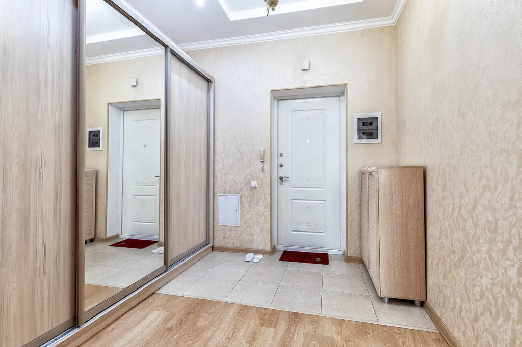 Светлая квартира на проспекте Мангилик Ел