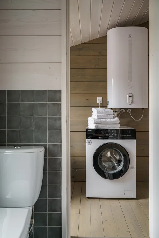 Дом для отдыха семьи у залива