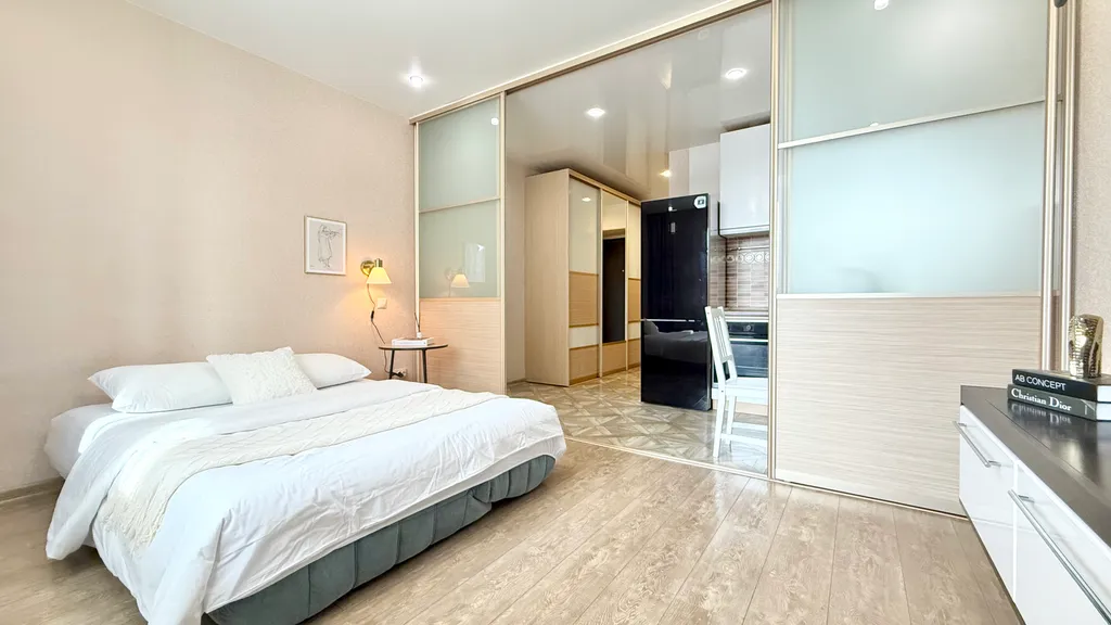 Hugge Place |Уютная студия на 1 этаже у Автовокзала с самозаселением