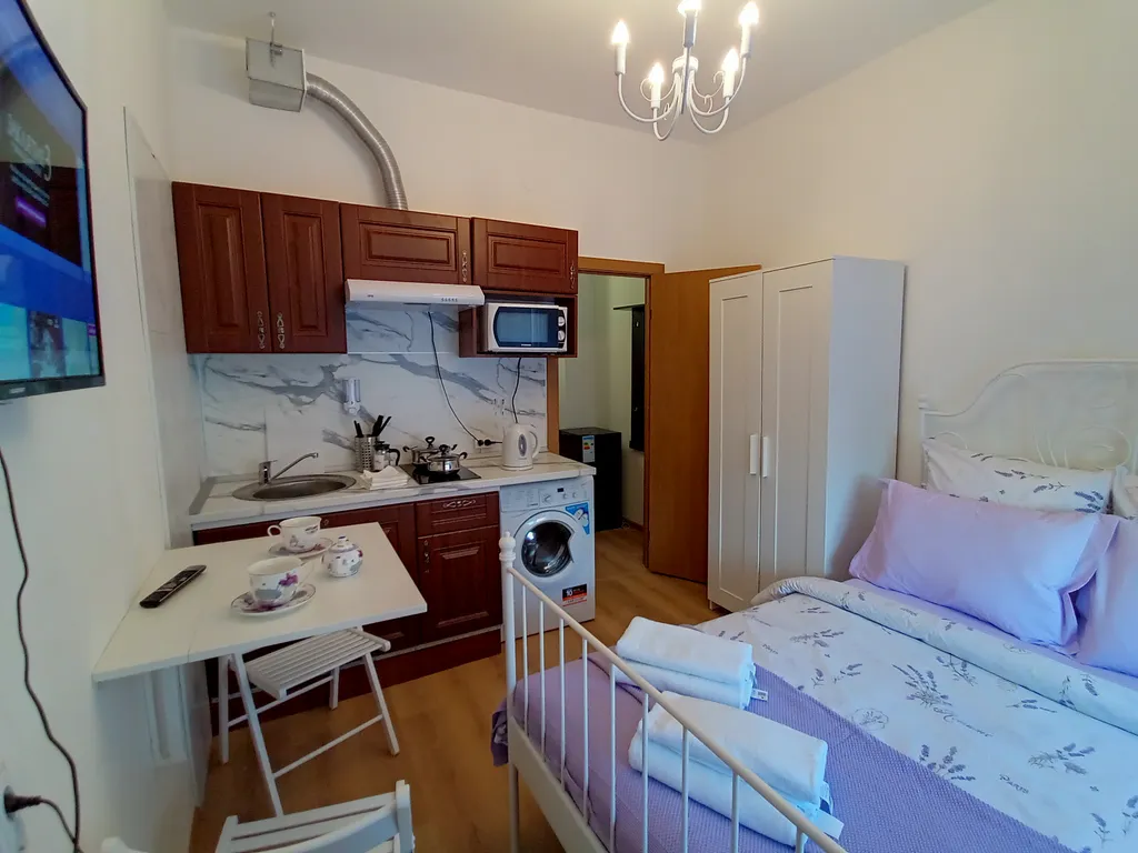 Квартира Квартира Студия рядом с НИИ Петрова — Песочный