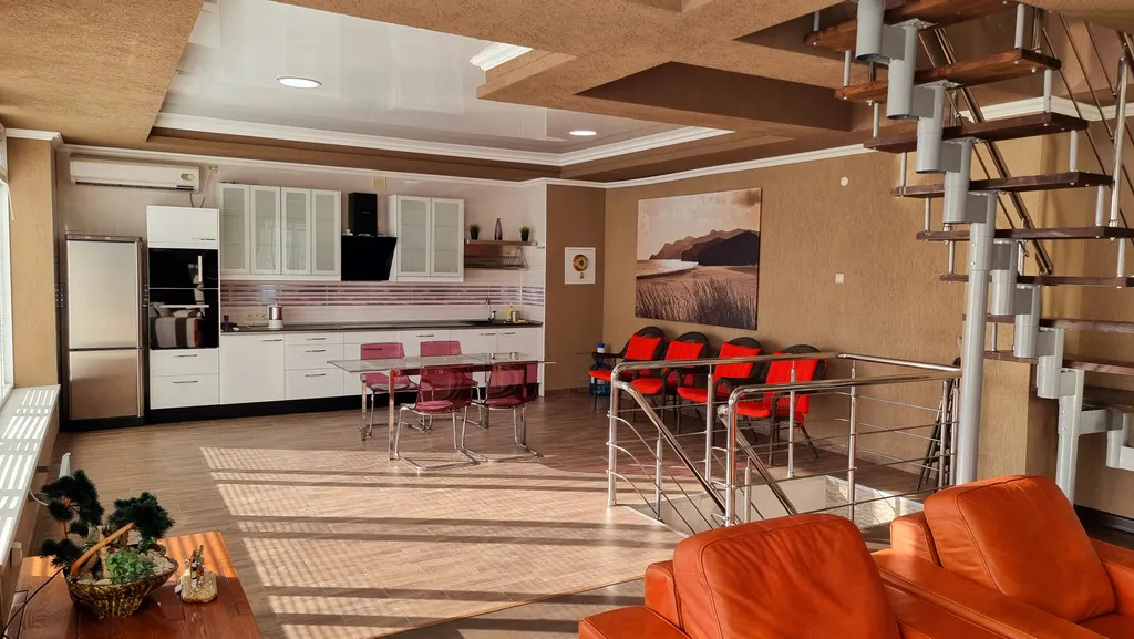 Таунхаус с панорамной эксплуатируемой крышей