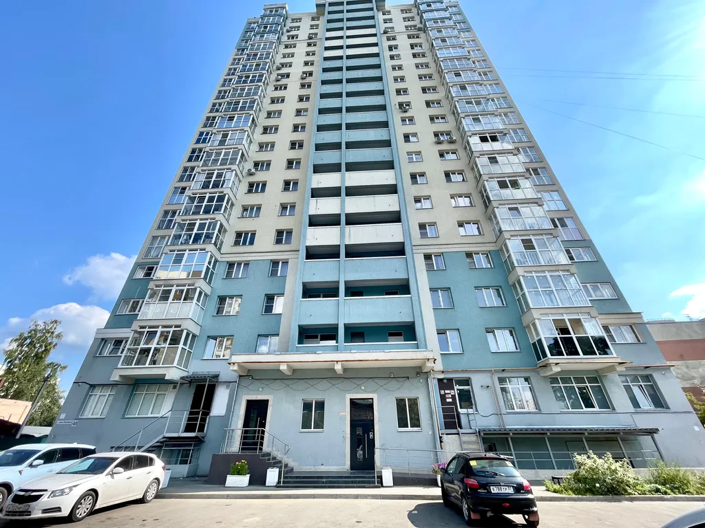 Большая однокомнатная квартира в доме с закрытой территорией