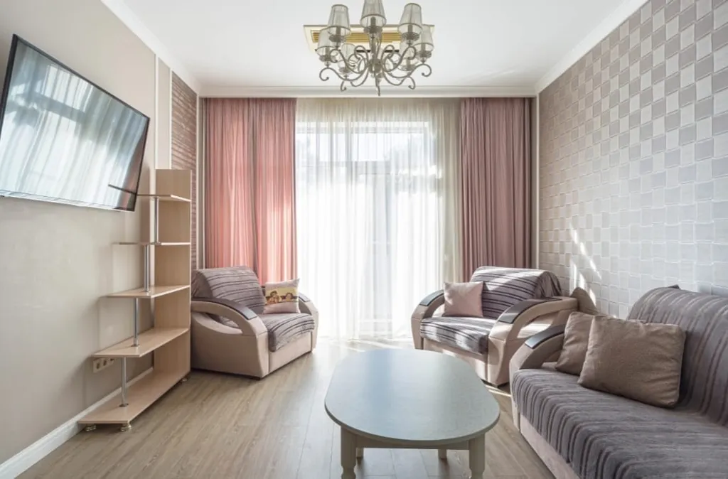 Квартира Квартира Апартамент в комплексе Акватория у моря — Геленджик