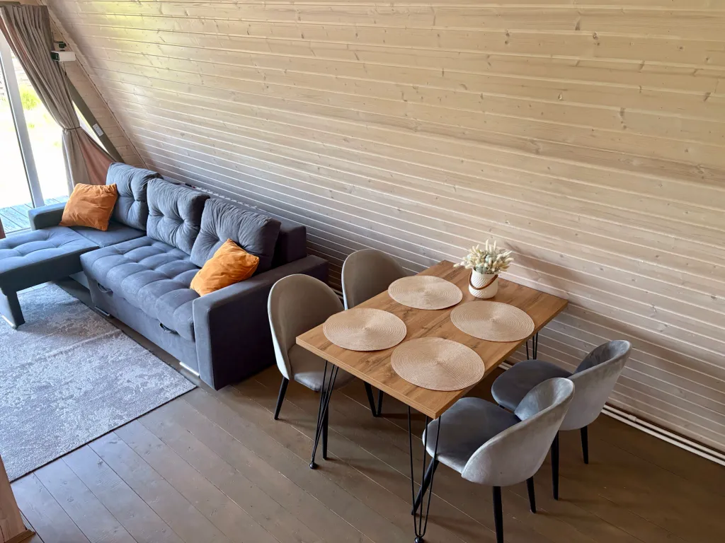 A-frame на берегу Волги