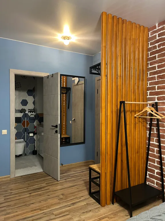 Яркий лофт центр, панорамный вид