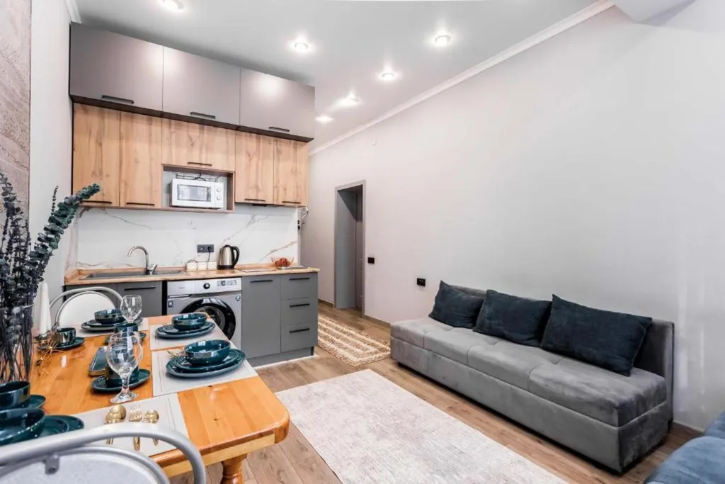 Квартира 2-ком квартира Bayhouse у метро Сарыарка для 6-х гостей — Алматы