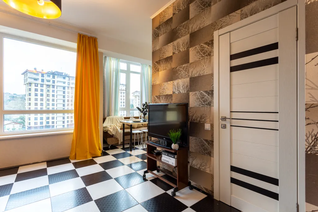 Студия с видом на гору. "Кватро 57"