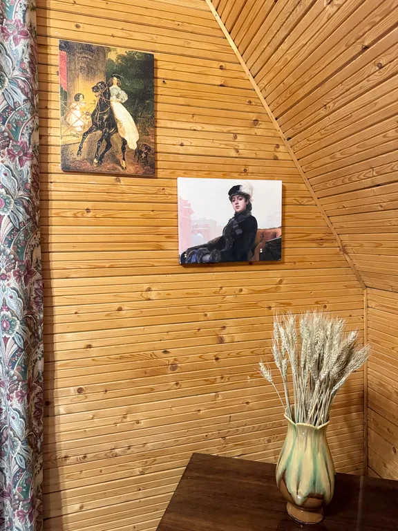 Дача художника с русской баней