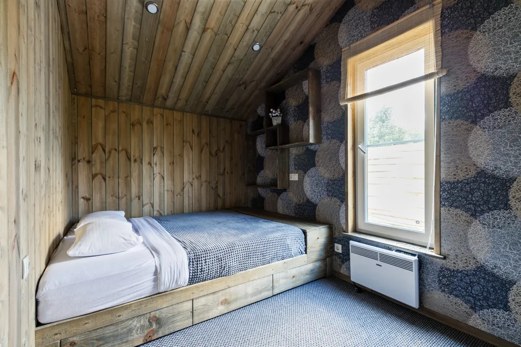 Барнхаус ВЕСНА с камином и баней