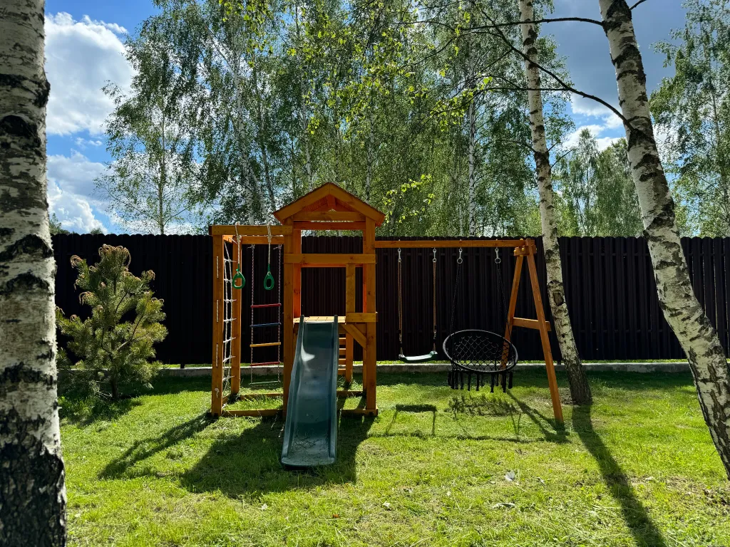 Коттедж Панорамный дом с сауной и чаном у заповедника — Семеновское