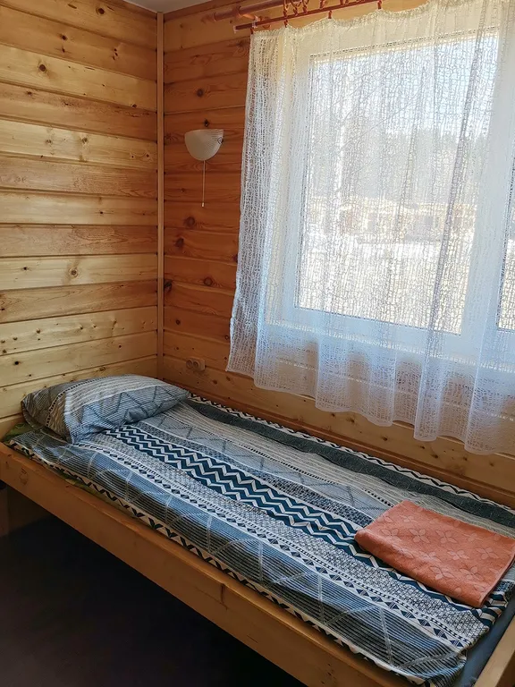 Солнечный с дровяной сауной