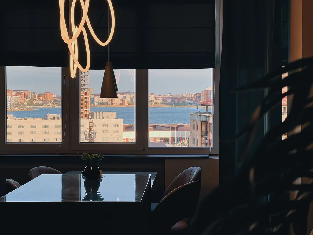 Апартаменты с видом на море и озеро