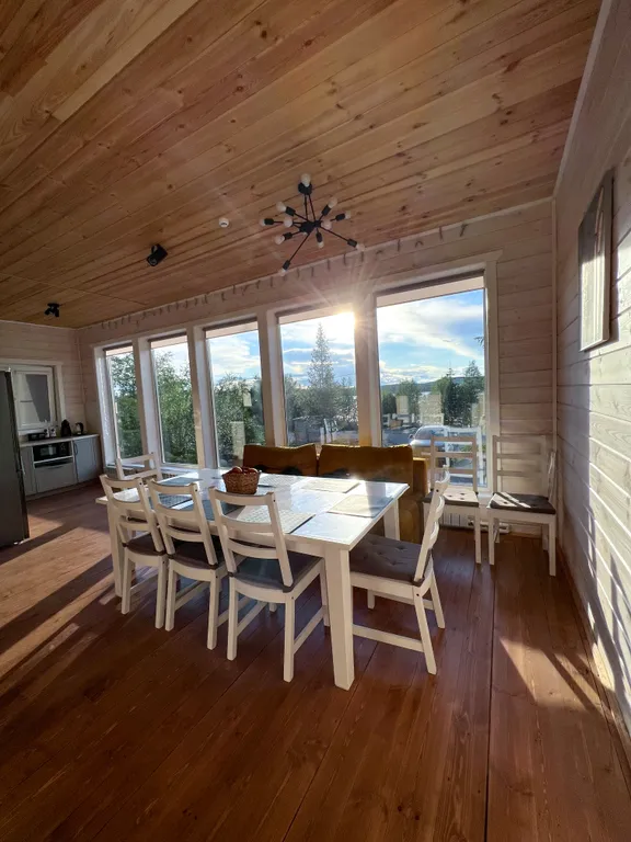 Коттедж с панорамным видом на реку