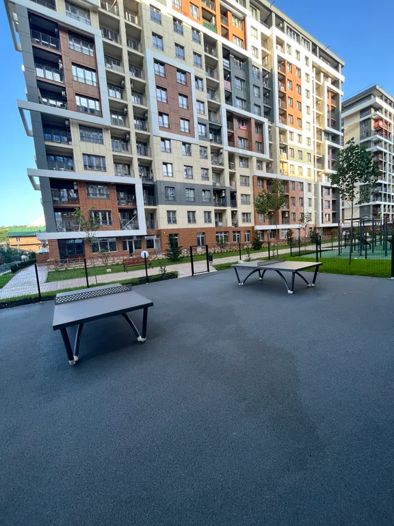 Студия с видом на море и закат