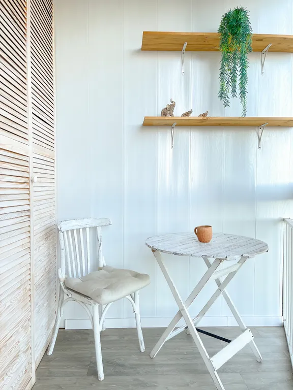 Уютная студия в скандинавской тематике