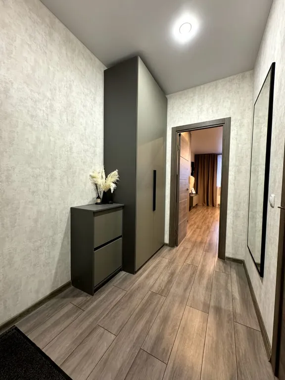 Уютная студия с дизайнерским ремонтом у метро Девяткино