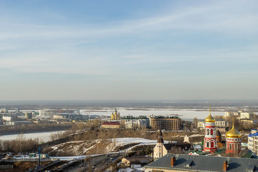 Квартира Квартира Апартамент Luxe видовые в центре города — Нижний Новгород