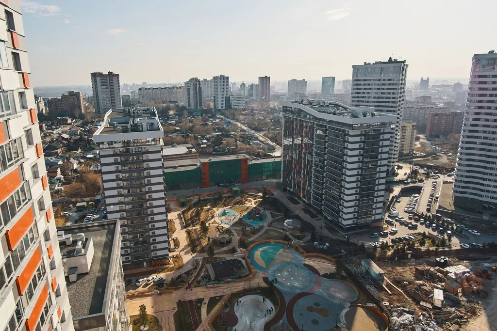 Квартира Квартира Люкс 21 этаж + теплая парковка территория парк недалеко ТЦ Аура — Новосибирск