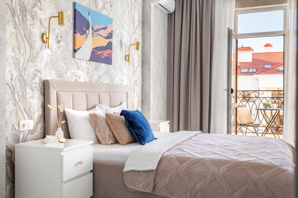 Квартира Квартира Уютный апартамент с бассейном на территории — Геленджик