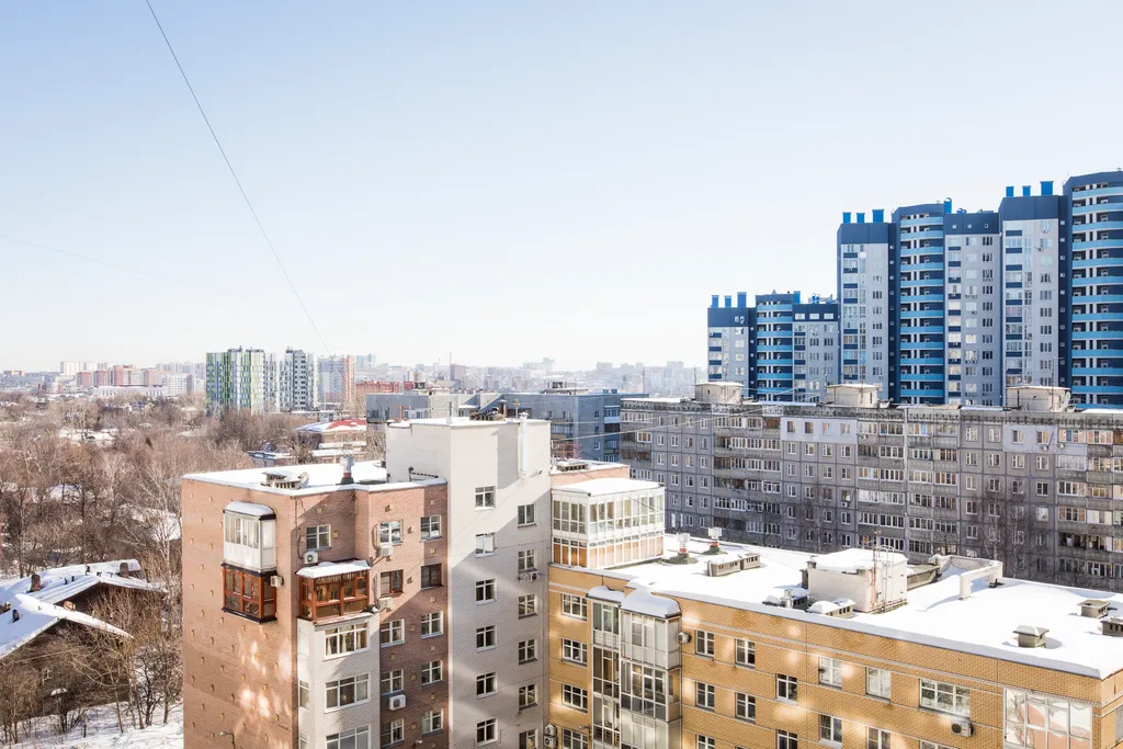 Квартира Квартира Две спальни, центр города вид на парк Пушкина метро, покровка и Кремль — Нижний Новгород