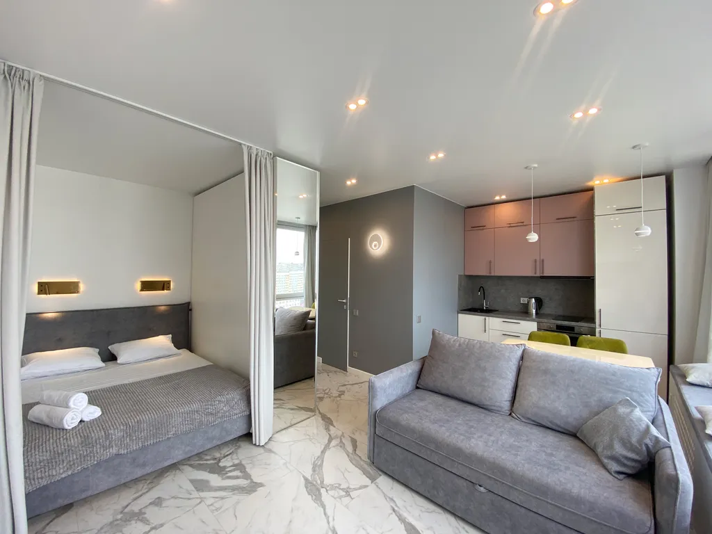 Квартира Прекрасная светлая студия у бухты Золотой рог — аренда посуточно в Владивосток