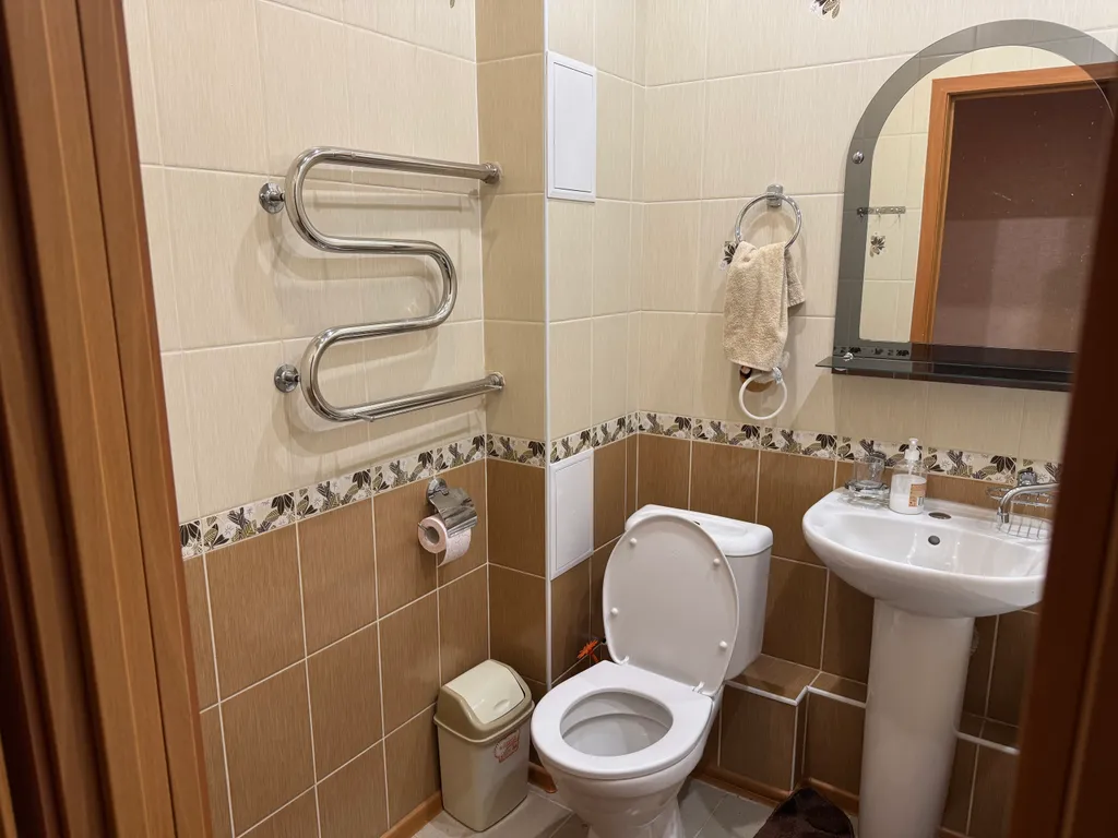 Двухэтажная трёхкомнатная квартира