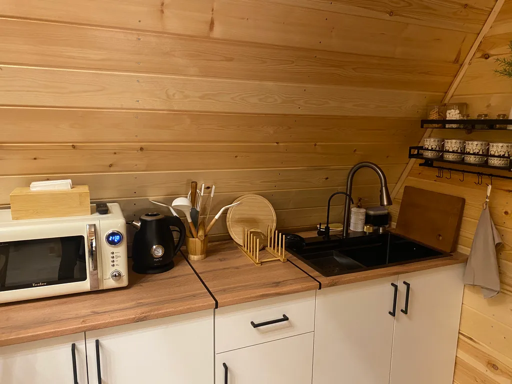 Дом с баней и чаном