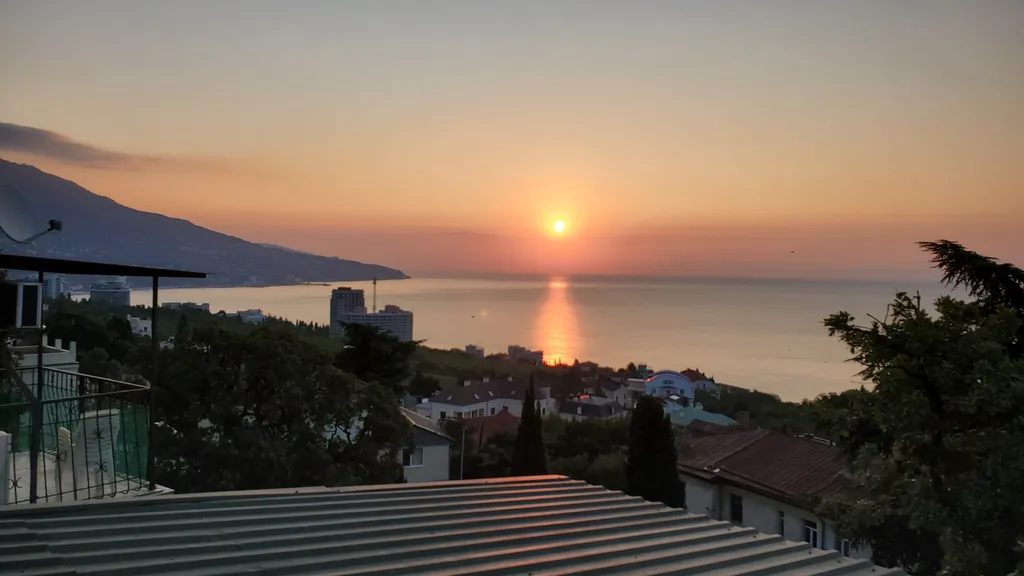 Апартамент с видом на море и балконом