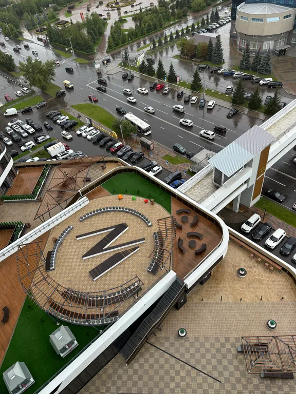 Квартира Квартира Стильная студия в ЖК Метрополис с видом на парк — Красноярск