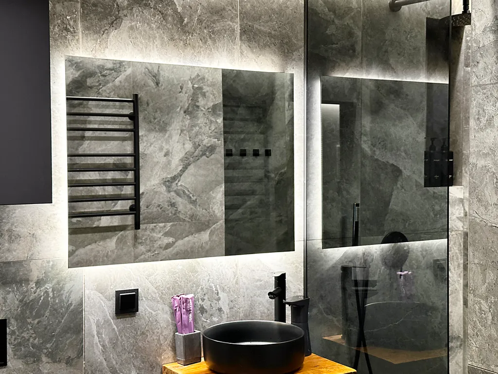 Дом DOUBLE с чаном на террасе