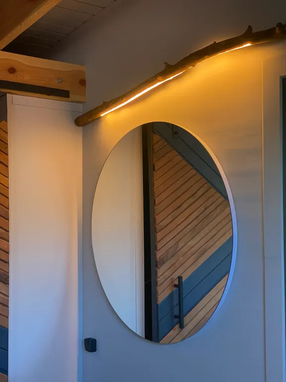 Уединенный эко-дом с видом на горы