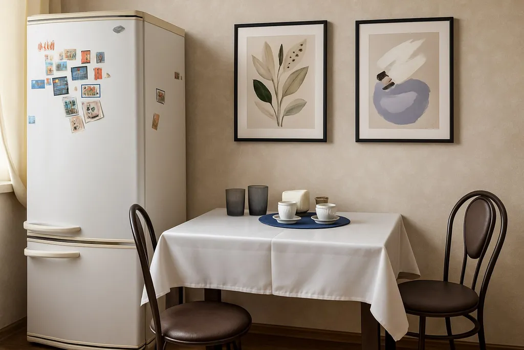 Красивые апартаменты с проектором и рабочим местом