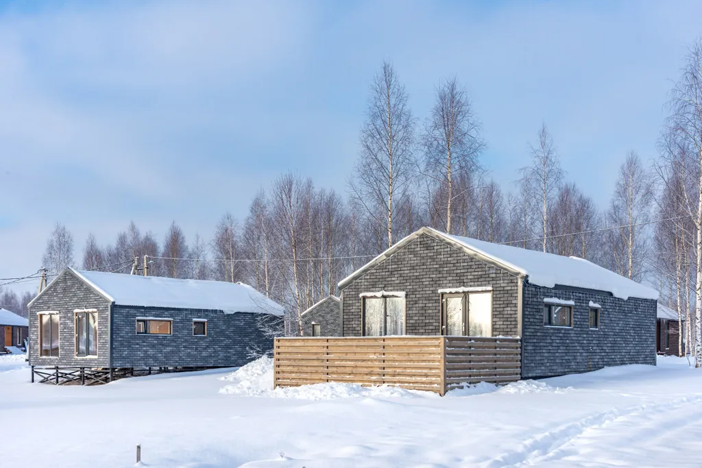 Дом в поселке у водохранилища: все удобства для комфортного отдыха