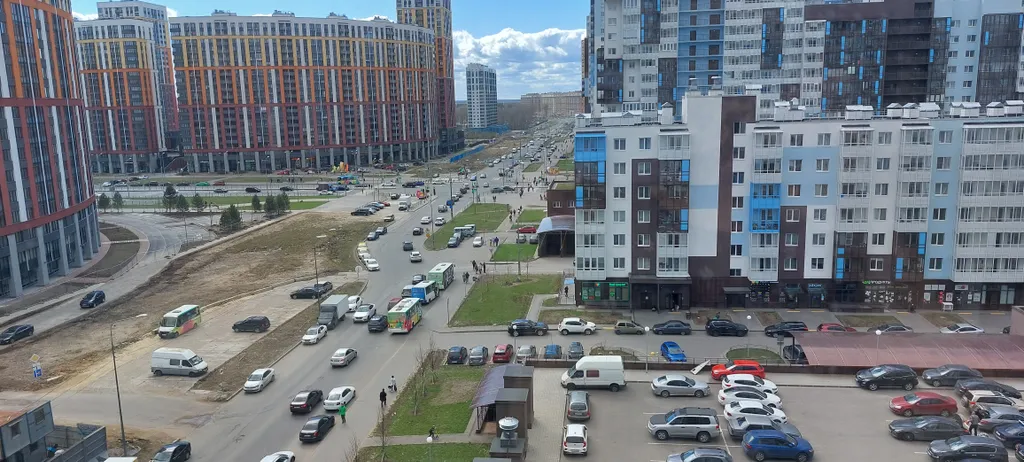 Квартира Квартира Студия в ЖК Чистое небо — Санкт-Петербург
