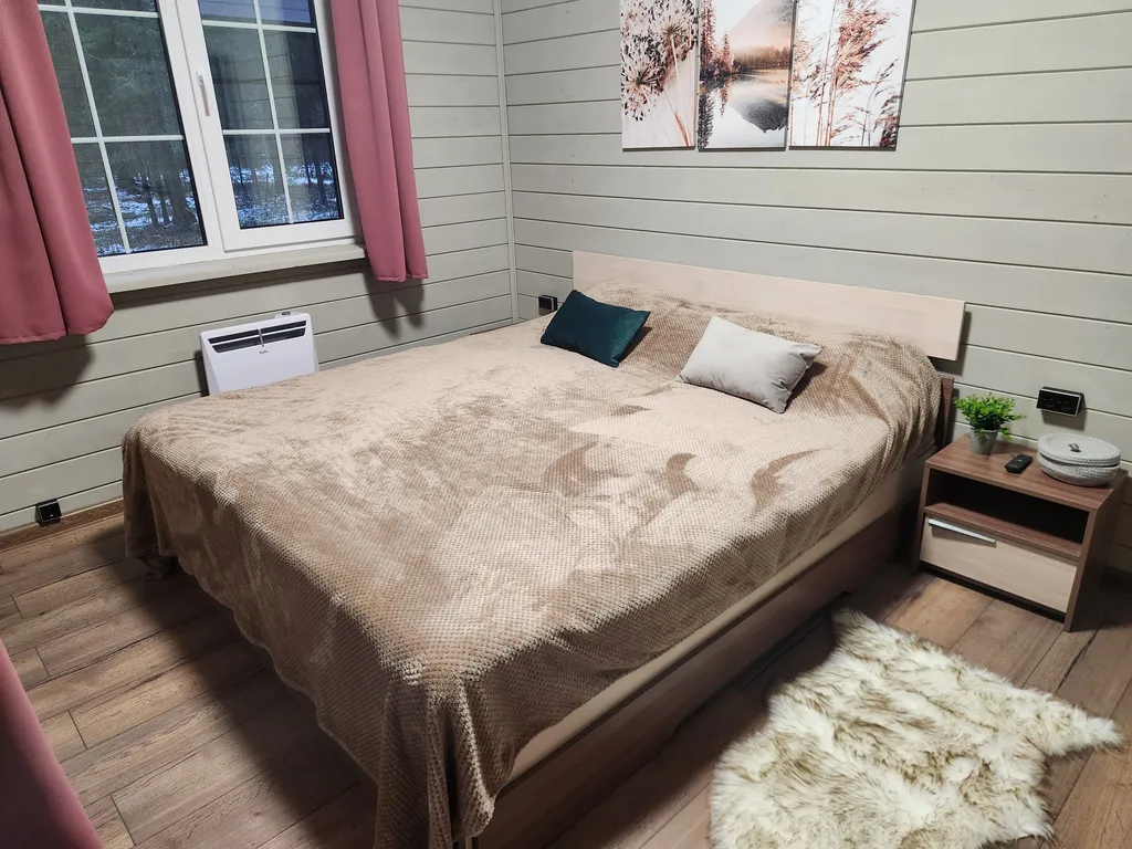 Коттедж в Forest house с сауной в лесу