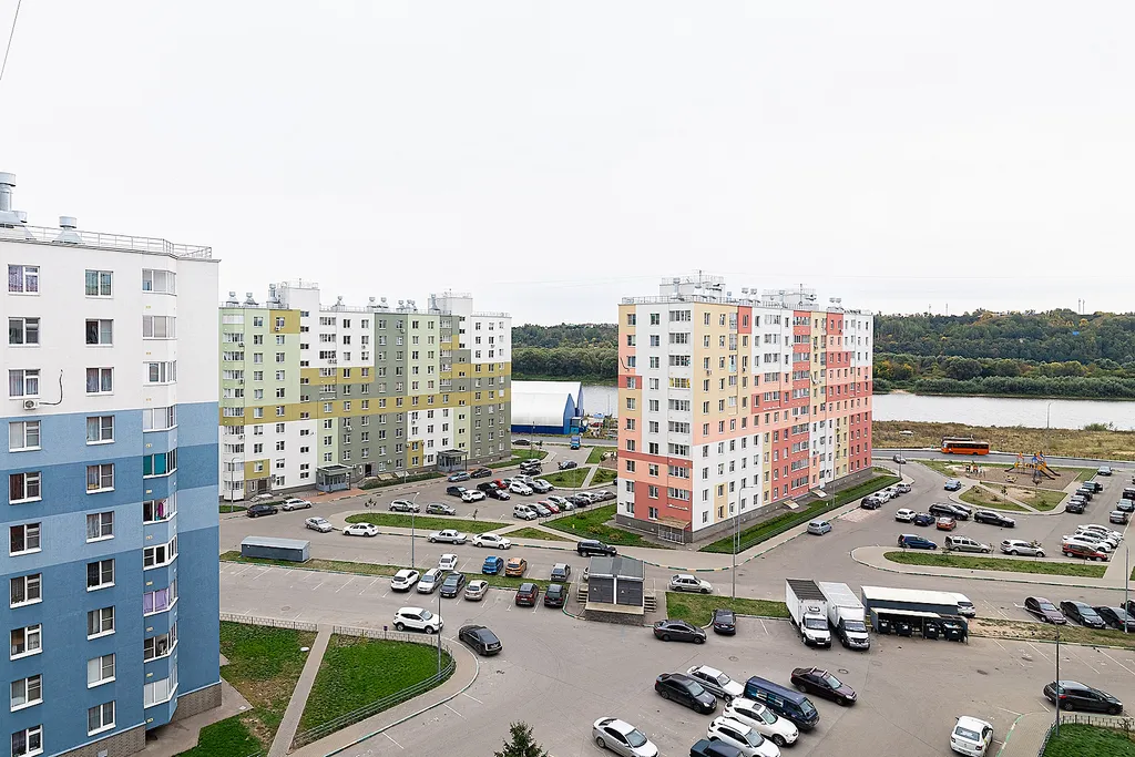 Квартира Апартаменты Алмаз Сити с видом на реку Ока — Нижний Новгород