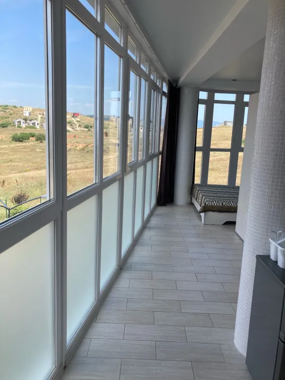 Квартира Квартира Уютная студия с видом на море в ЖК Fiolent Village — Севастополь