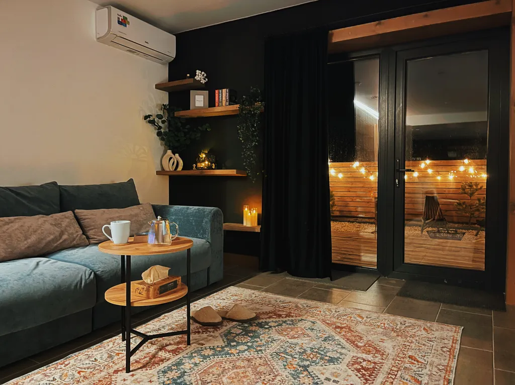 Уютный дом-студия с финской сауной