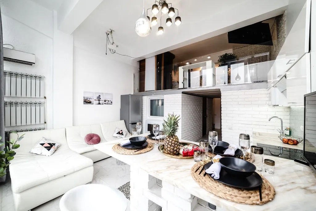 Квартира Квартира Большой двухуровневый лофт с собственной сауной и джакузи — Москва