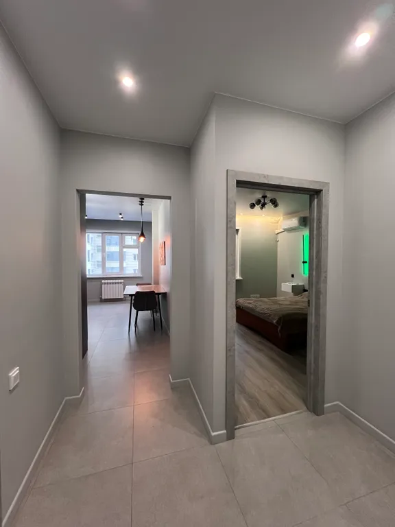 Квартира с современным ремонтом в новом жк в центре городе