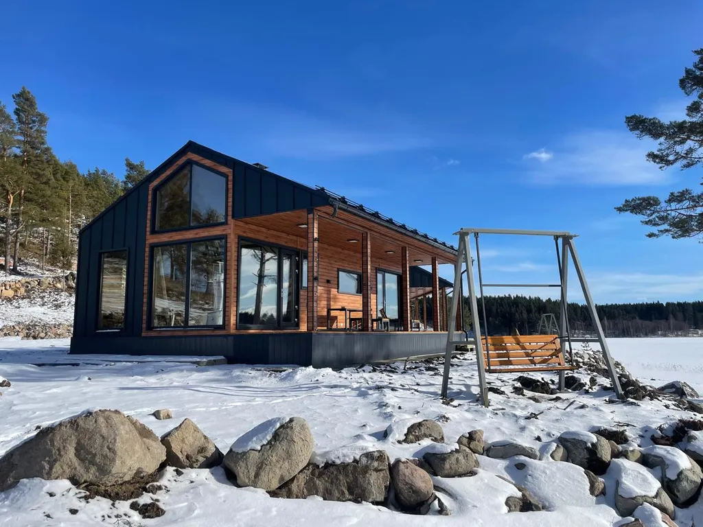 Коттедж Домик на озере Ихоярви (дом №3) — аренда посуточно в Терву