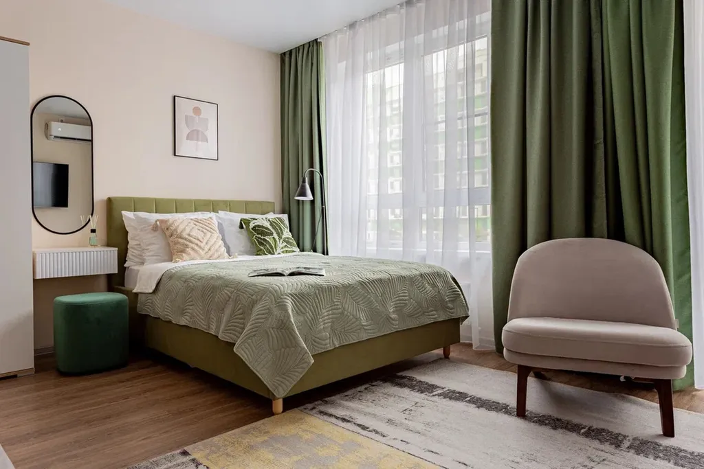 Квартира Уютная студия в ЖК Летний — аренда посуточно в Кудепста