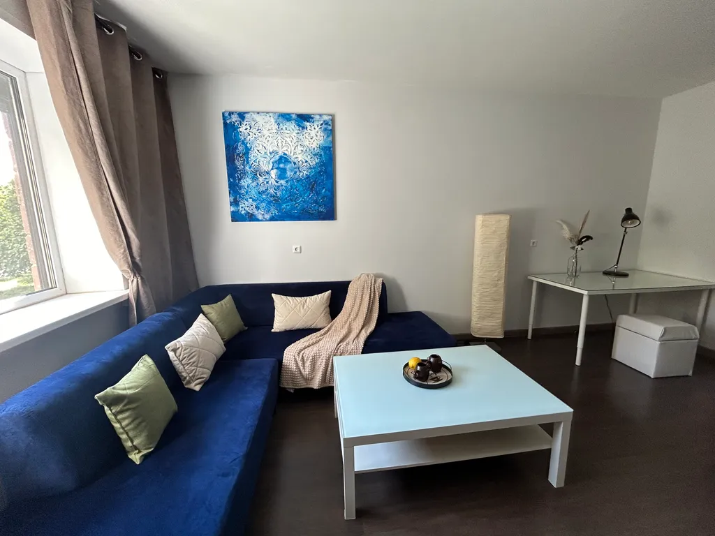 Светлая квартира у леса рядом с Волгой