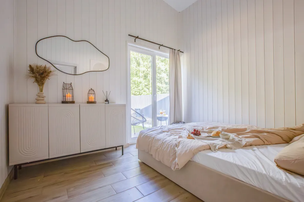 Уютный загородный коттедж с видом на лес