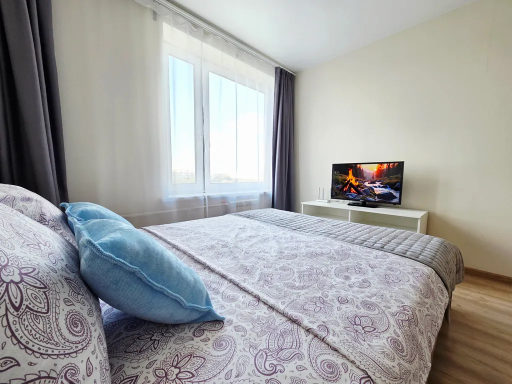 Квартира Квартира Уютная новая студия в жк саяны парк — Москва