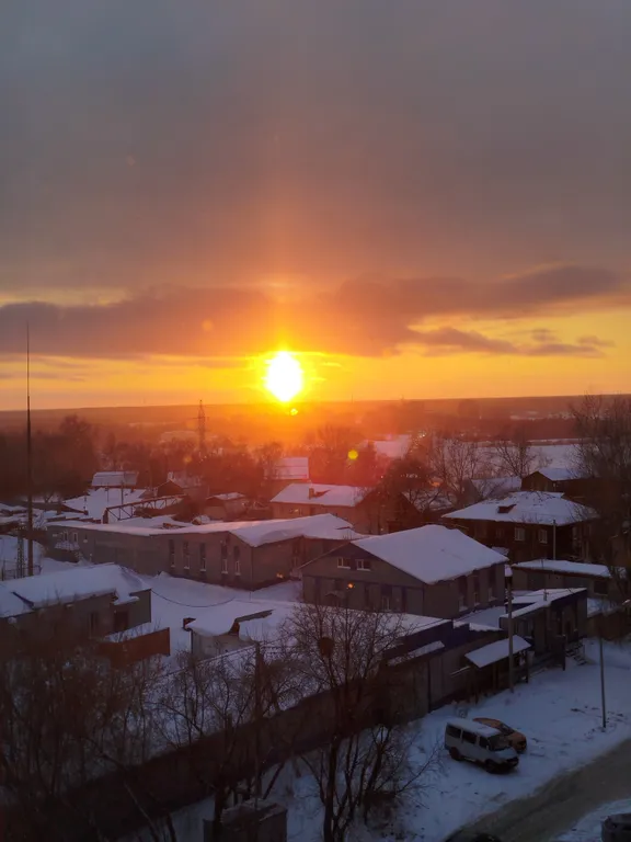 Уютная студия с видом на реку