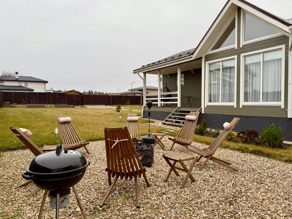 Уютный дом с камином для идеального отдыха